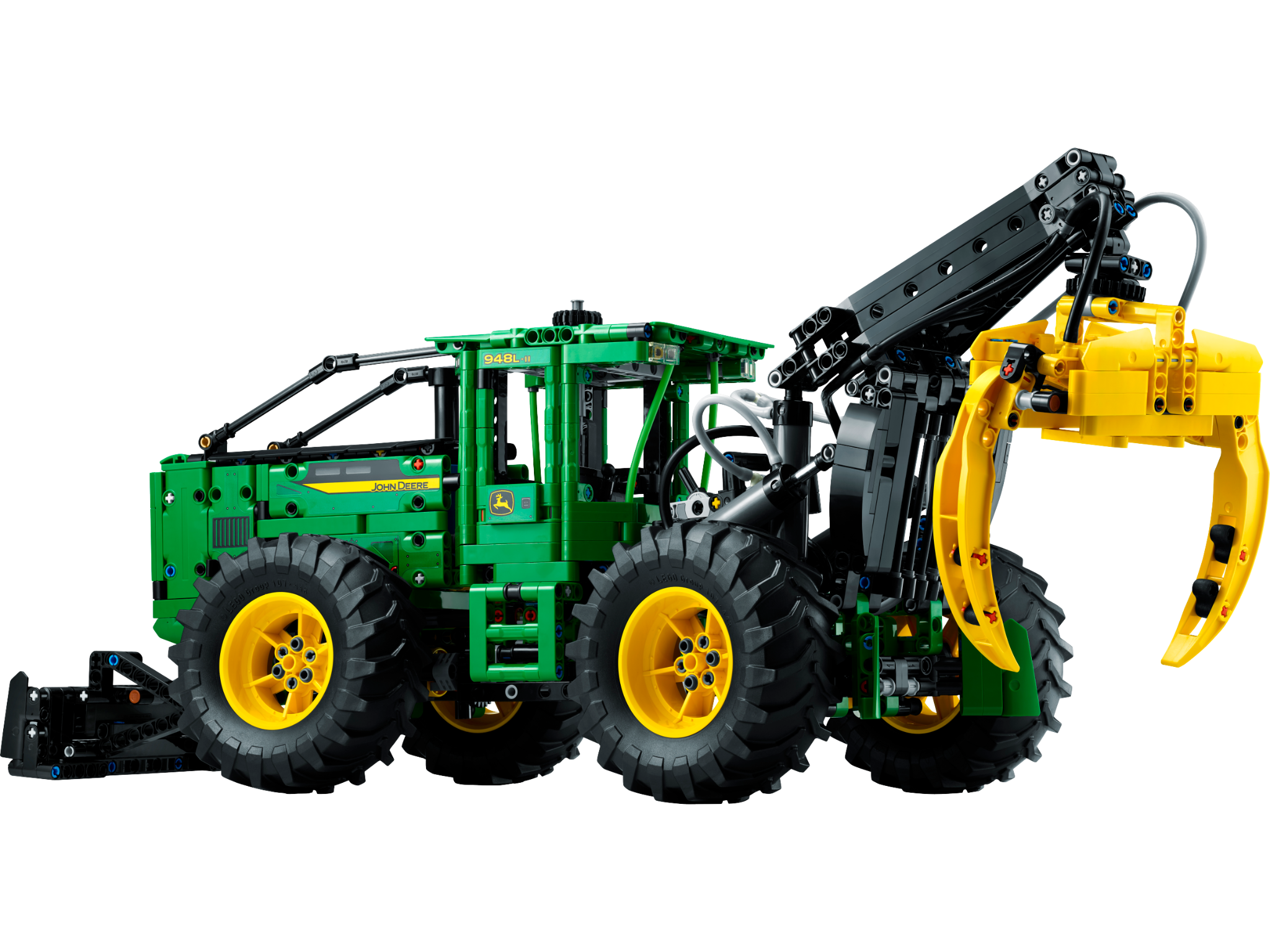 LEGO Technic John Deere 948L-II Skidder con braccio e pinza